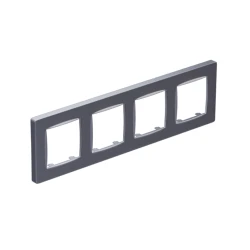 PRIME CLASSIC ΠΛΑΙΣΙΟ 4 ΘΕΣΕΩΝ IP20 ΜΑΤ ΑΛΟΥΜΙΝΙΟ ACA