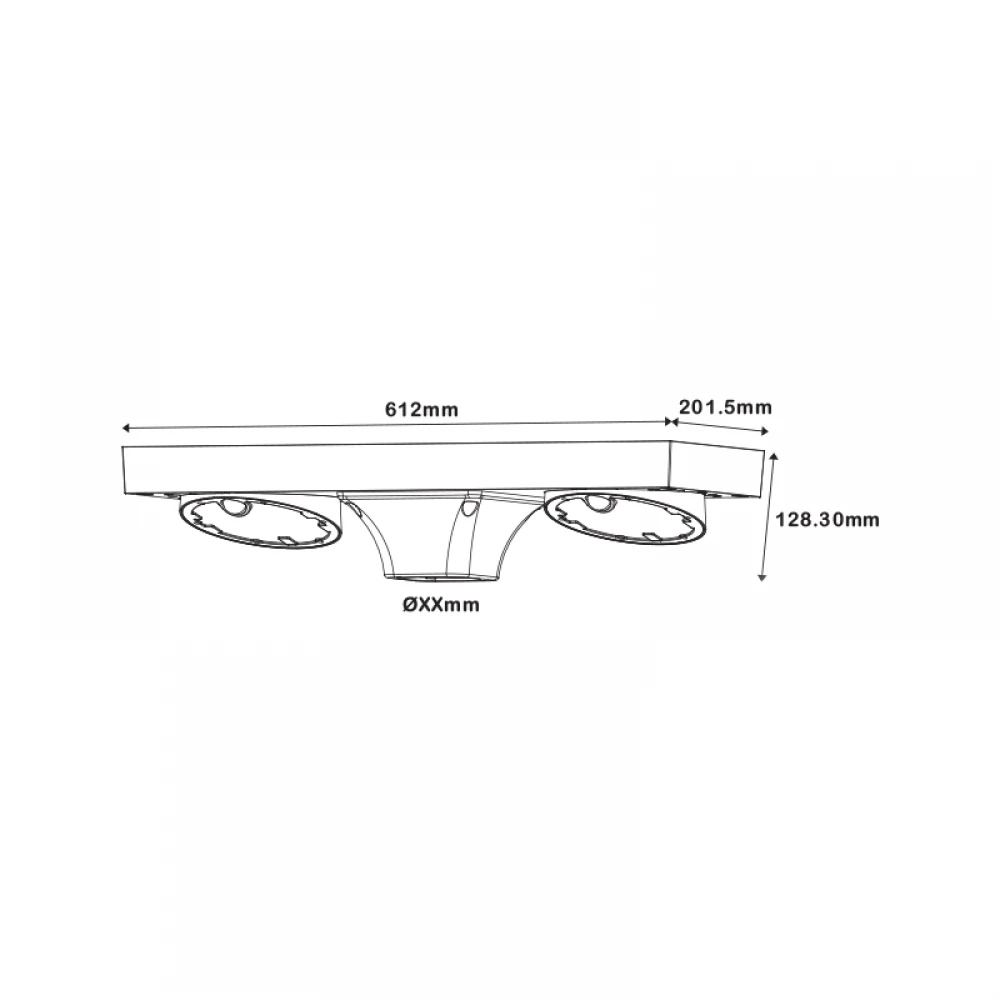 ALVIO-ΗΛΙΑΚΟ ΦΩΤΙΣΤΙΚΟ ΟΔΙΚΟΥ ΜΕ 2 ΠΕΡΙΣΤ/ΝΑ MODULES KAI ΑΙΣΘΗΤΗΡΑ 40W 2CCT 3.000K-4.000K IP65 Ra≥80 - ACA