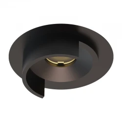 CAPISUR-ΠΡΟΣΟΨΗ 2 ΓΙΑ ΣΠΟΤ ΧΩΝΕΥΤΟ ΜΑΥΡΟ ΑΛΟΥΜΙΝΙΟΥ ΝΤΟΥΛΑΠΑΣ (Φ32-Φ22.4MM)X8MM (EXTERIOR PART) ACA