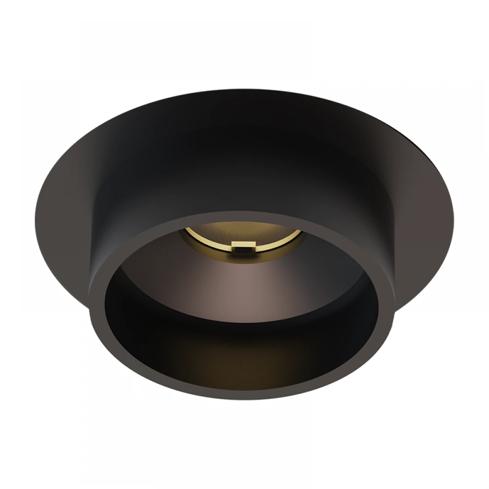 CAPISUR-ΠΡΟΣΟΨΗ 3 ΓΙΑ ΣΠΟΤ ΧΩΝΕΥΤΟ ΜΑΥΡΟ ΑΛΟΥΜΙΝΙΟΥ ΝΤΟΥΛΑΠΑΣ (Φ32-Φ22.4MM)X8MM (EXTERIOR PART) ACA