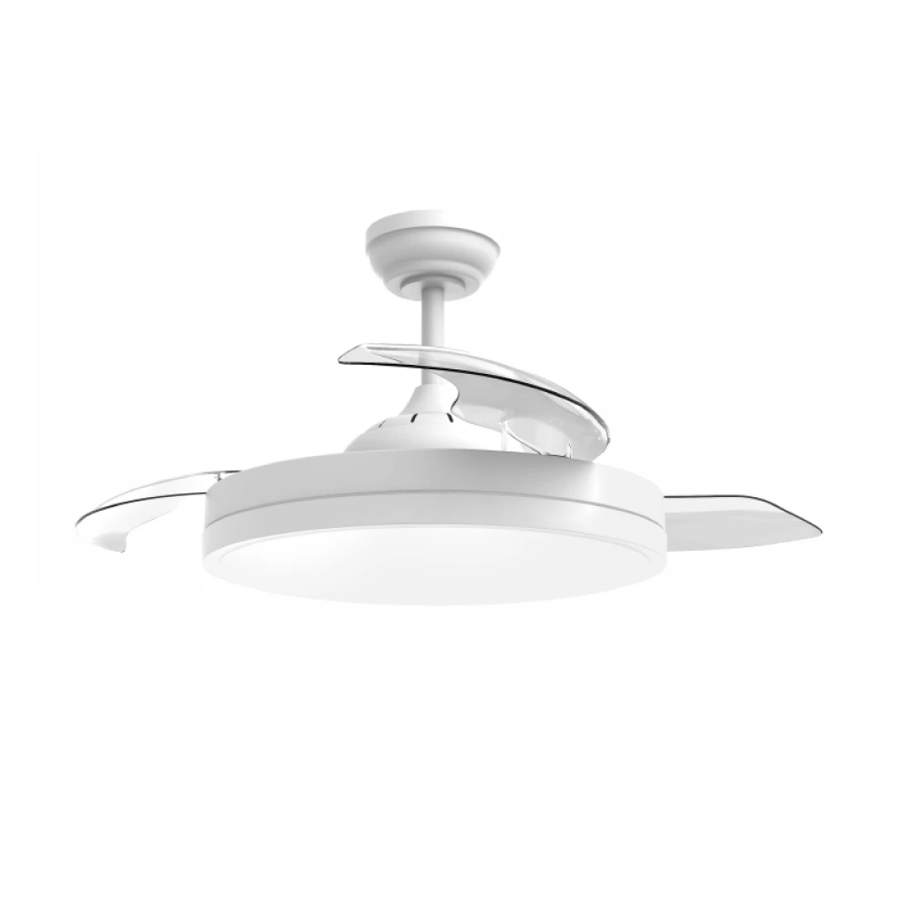 ΑΝΕΜΙΣΤΗΡΑΣ ΟΡΟΦΗΣ ΦΩΣ DIMMABLE Φ106ΕΚ DC35W 3 ABS ΔΙΑΦΑΝΑ ΠΤΕΡΥΓΙΑ ΤΗΛΕΧΕΙΡΙΣΤΗΡΙΟ 2 ΑΝΑΡΤ:13&25EK ACA