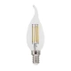 LED FILAMENT E14 DIM C35 WITH TIP 5W 2700K 230V AC 680LM RA80 - Diolamp 
