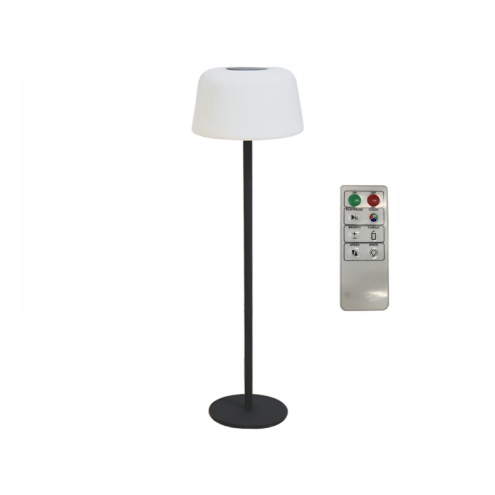 ΗΛΙΑΚΗ/ΕΠΑΝΑΦΟΡΤΙΖΟΜΕΝΗ RGBW LED ΛΑΜΠΑ ΔΑΠΕΔΟΥ D30*H15CM IP65 LiFePO4 2600mAh ACA