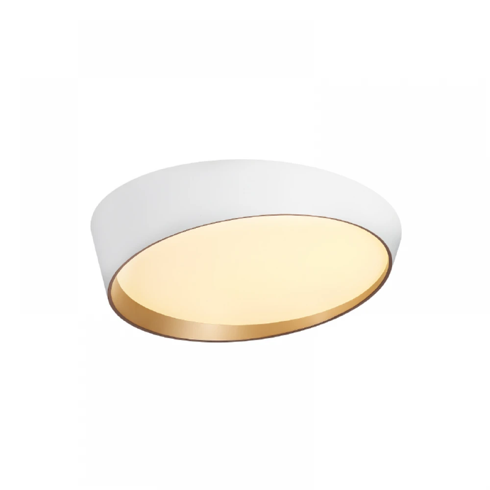 Φ/Σ ΟΡΟΦΗΣ LED 32W 2500LM CCT IP20  ΛΕΥΚΟ ΜΕΤΑΛΛΙΚΟ + ΑΚΡΥΛΙΚΟ ACA