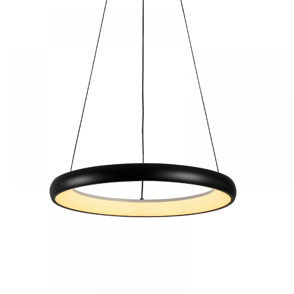 ΚΡΕΜΑΣΤΟ Φ/Σ LED 24W 1900LM CCT IP20 ΜΑΥΡΟ ΜΕΤΑΛΛΙΚΟ + ΑΚΡΥΛΙΚΟ - ACA