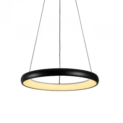 ΚΡΕΜΑΣΤΟ Φ/Σ LED 24W 1900LM CCT IP20 ΜΑΥΡΟ ΜΕΤΑΛΛΙΚΟ + ΑΚΡΥΛΙΚΟ - ACA