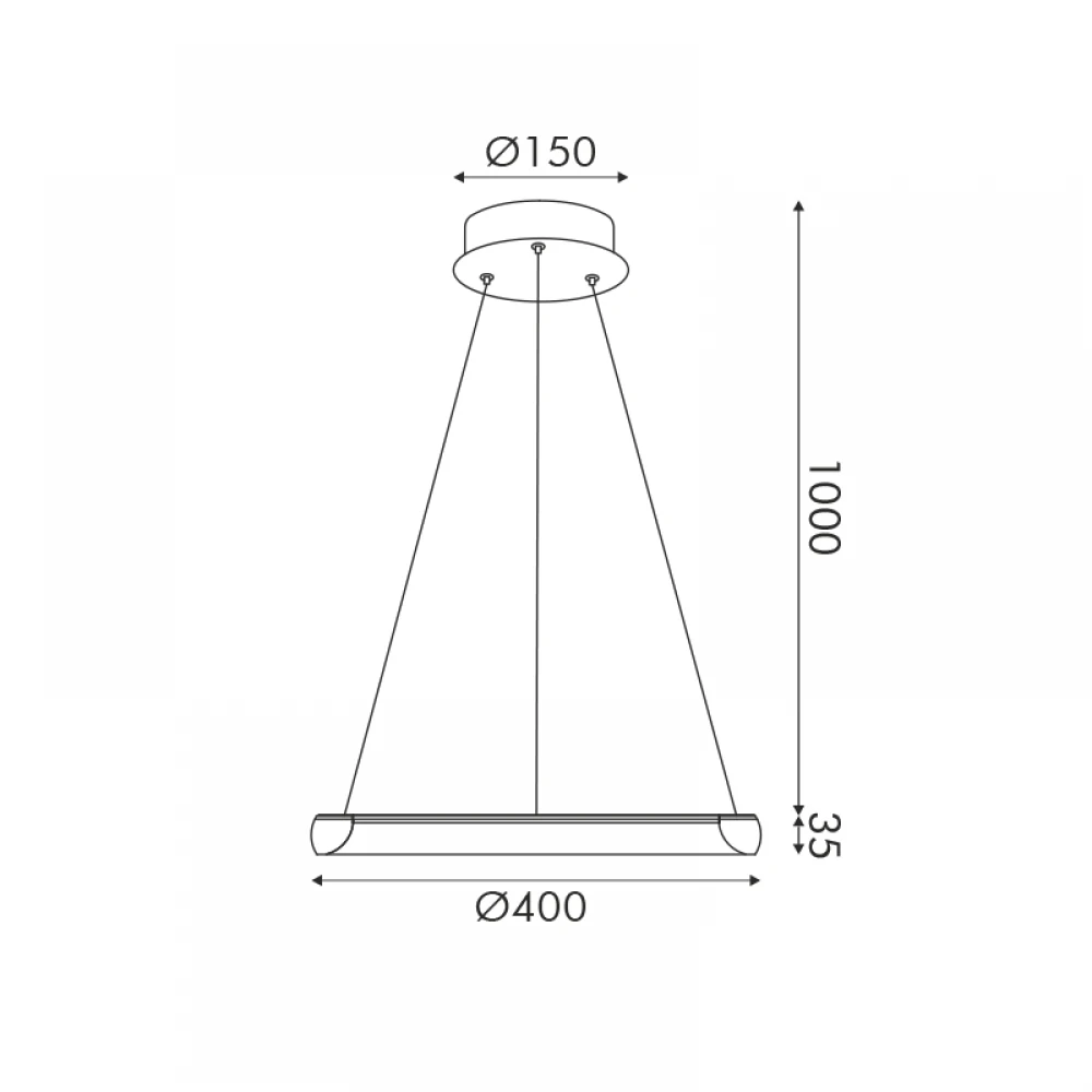 ΚΡΕΜΑΣΤΟ Φ/Σ LED 24W 1900LM CCT IP20 ΜΑΥΡΟ ΜΕΤΑΛΛΙΚΟ + ΑΚΡΥΛΙΚΟ - ACA