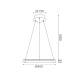 ΚΡΕΜΑΣΤΟ Φ/Σ LED 24W 1900LM CCT IP20 ΜΑΥΡΟ ΜΕΤΑΛΛΙΚΟ + ΑΚΡΥΛΙΚΟ - ACA