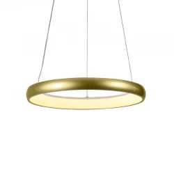 ΚΡΕΜΑΣΤΟ Φ/Σ LED 24W 1900LM CCT IP20 ΧΡΥΣΟ ΜΕΤΑΛΛΙΚΟ + ΑΚΡΥΛΙΚΟ - ACA