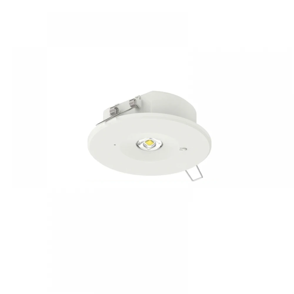 Φ/Σ ΑΣΦΑΛΕΙΑΣ LED ΜΗ ΣΥΝΕΧΟΥΣ IP20 1.2W 3HRS 150LM 6000K 230V AC, ΜΕ ΚΟΥΜΠΙ ΔΟΚΙΜΗΣ ACA