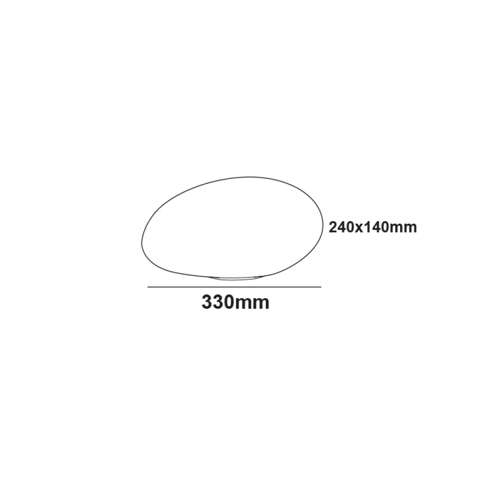 ΗΛΙΑΚΗ/ΕΠΑΝΑΦΟΡΤΙΖΟΜΕΝΗ RGBW LED ΠΕΤΡΑ 33*24*14cm IP54 LiFePO4 1800mAh ACA