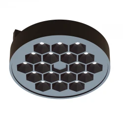 ΜΙΝΙ ΜΑΥΡΟ ΜΑΓΝΗΤΙΚΟ ΣΠΟΤ 24V DC 10W 4000K 690LM 50° RA90 5YRS Φ97*32ΜΜ - ACA