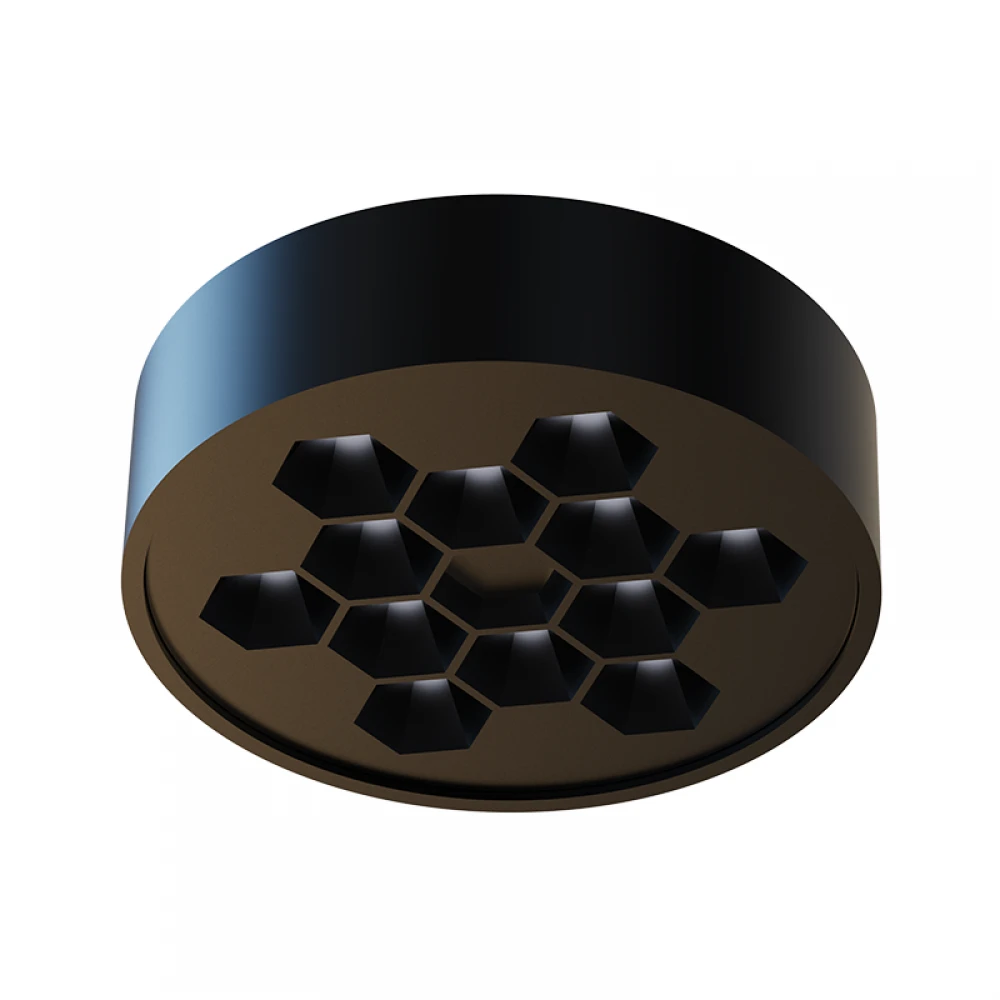 ΜΙΝΙ ΜΑΥΡΟ ΜΑΓΝΗΤΙΚΟ ΣΠΟΤ 24V DC 5W 3000K 270LM 50° RA90 5YRS Φ71*32ΜΜ - ACA