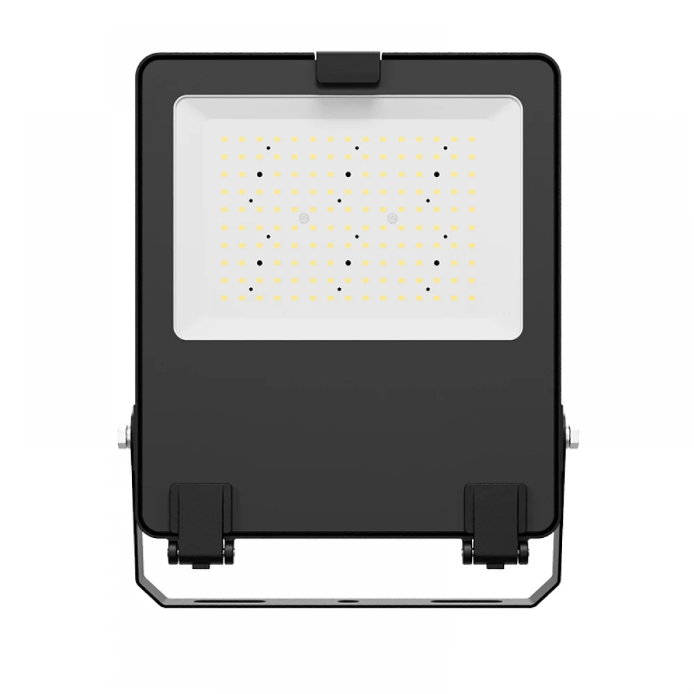 LED floodlight, 100W, 220-240v, CRI>70, 155lm/W,110° tempered glass, 5 years warranty, IP66, IK08, 4000K ACA