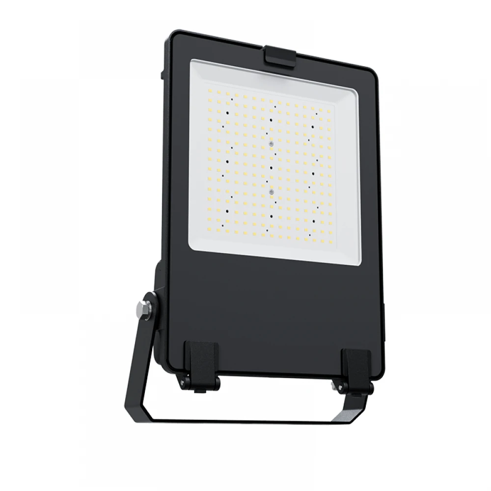 LED floodlight, 150W, 220-240v, CRI>70, 155lm/W,110° tempered glass, 5 years warranty, IP66, IK08, 3000K ACA