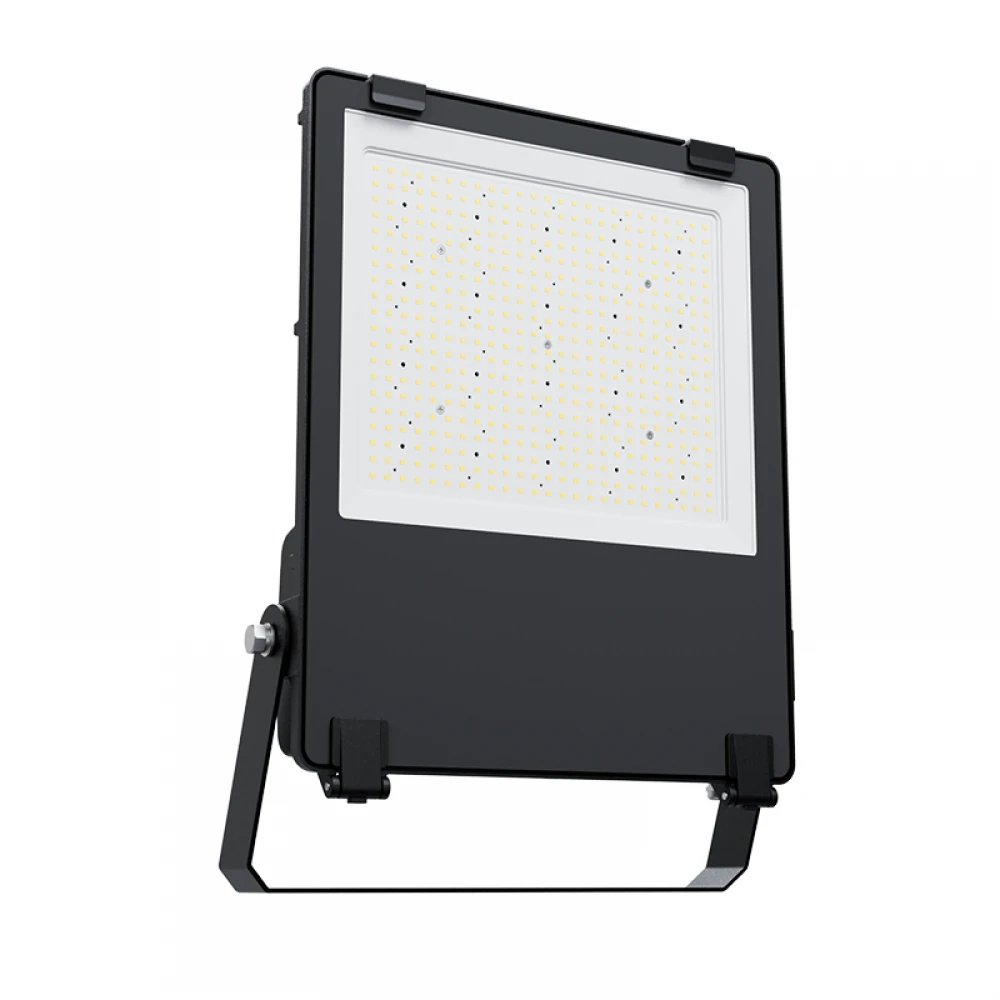 LED floodlight, 300W, 220-240v, CRI>70, 155lm/W,110° tempered glass, 5 years warranty, IP66, IK08, ACA