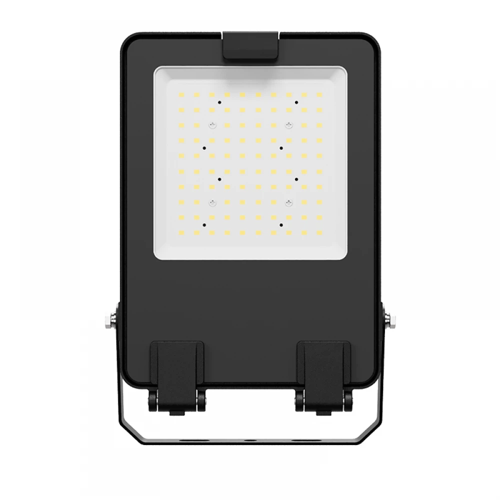 LED floodlight,50W, 220-240v, CRI>70, 155lm/W,110° tempered glass, 5 years warranty, IP66, IK08,  3000K ACA