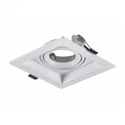 WHITE COLOR SPOT 1xGU10 130x130 ACA