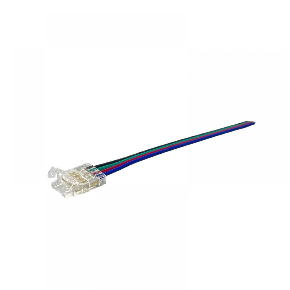 ΚΑΛΩΔΙΟ ΤΡΟΦΟΔΟΣΙΑΣ ΓΙΑ 10mm RGB 5050 LED ΛΩΡΙΔΑ - Aca Lighting