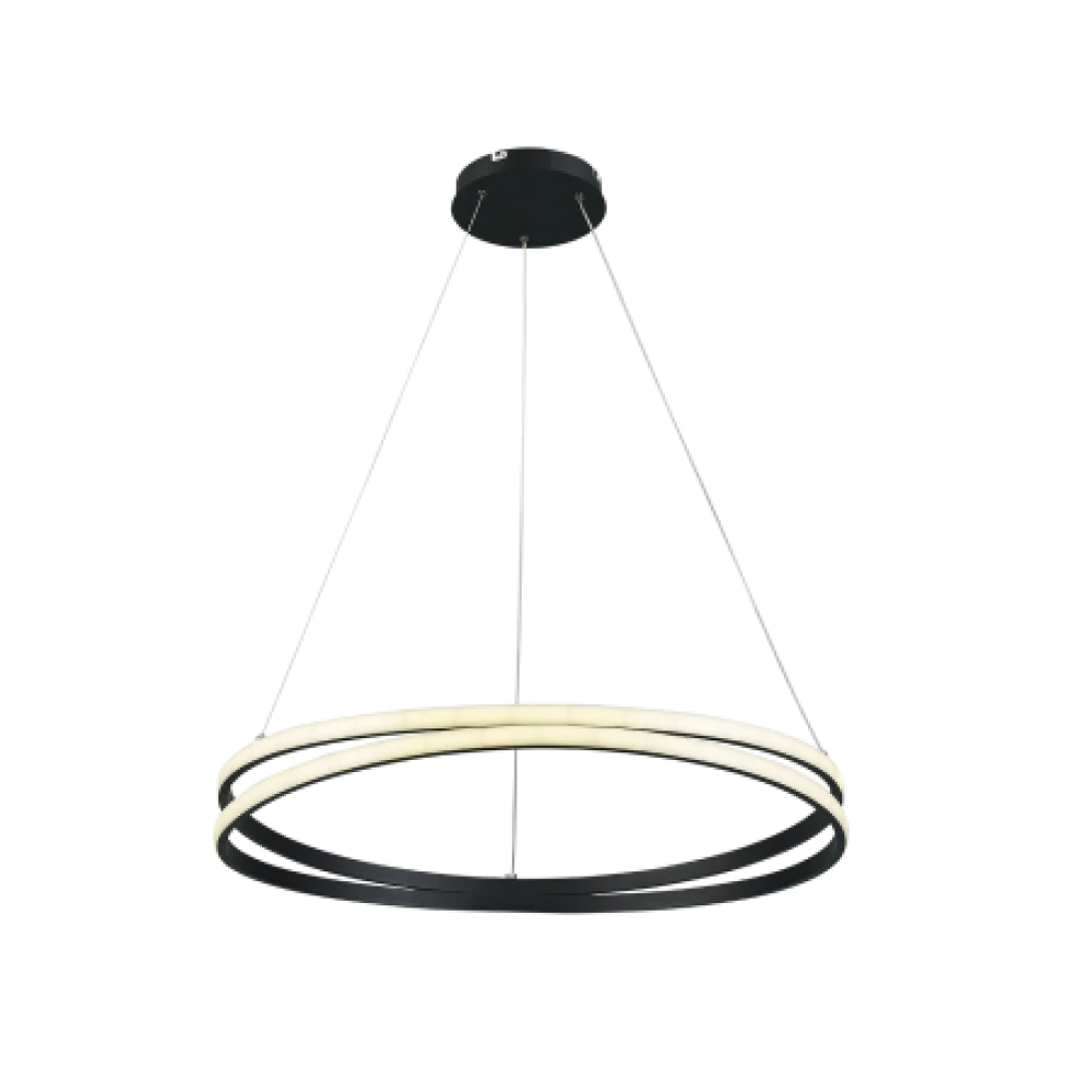 ΚΡΕΜΑΣΤΟ ΦΩΤΙΣΤΙΚΟ LED 116W Μαύρο MURCIA - LEGGENDA