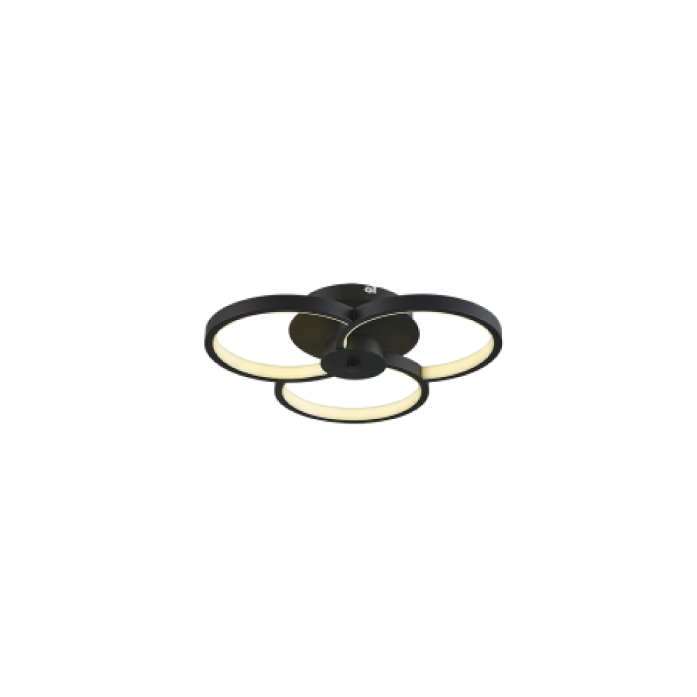 ΦΩΤΙΣΤΙΚΟ ΟΡΟΦΗΣ LED OVIEDO BLACK 42W - LEGGENDA