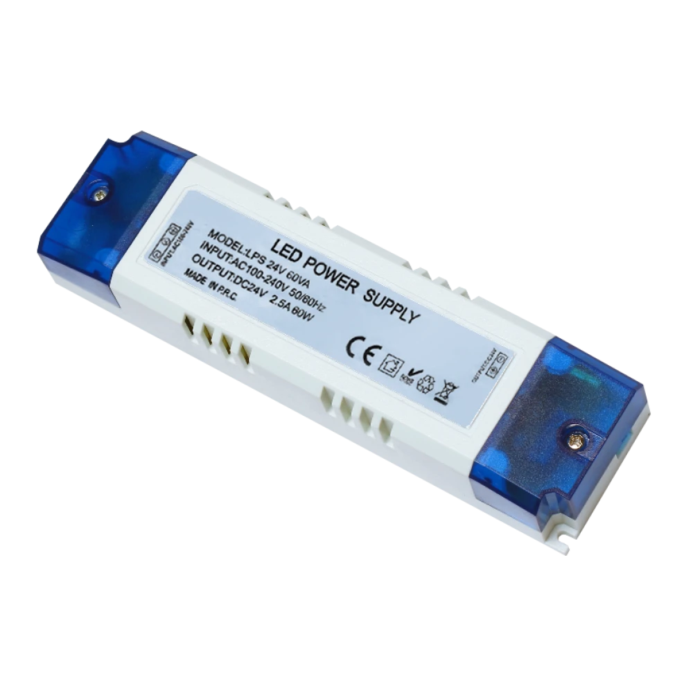 Switching Τροφοδοτικό Πλαστικό 60W 24V LPS-60-24 Amarad