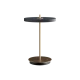 LED Πορτατίφ Μπαταρίας Επαναφορτιζόμενο Asteria Move Anthracite Grey Dimmable by UMAGE