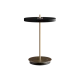 LED Πορτατίφ Μπαταρίας Επαναφορτιζόμενο Asteria Move Black Dimmable by UMAGE