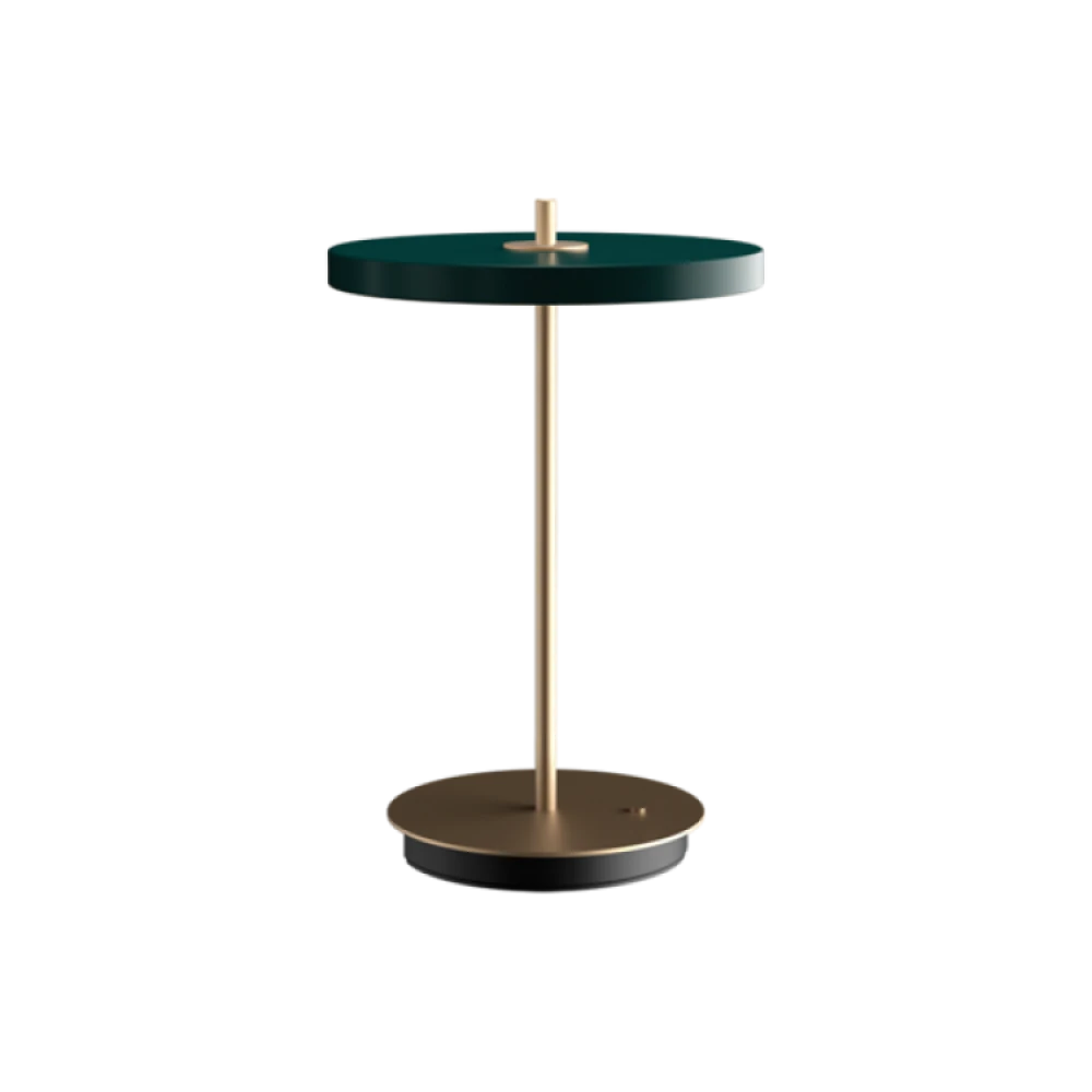 LED Πορτατίφ Μπαταρίας Επαναφορτιζόμενο Asteria Move Forest Green Dimmable by UMAGE