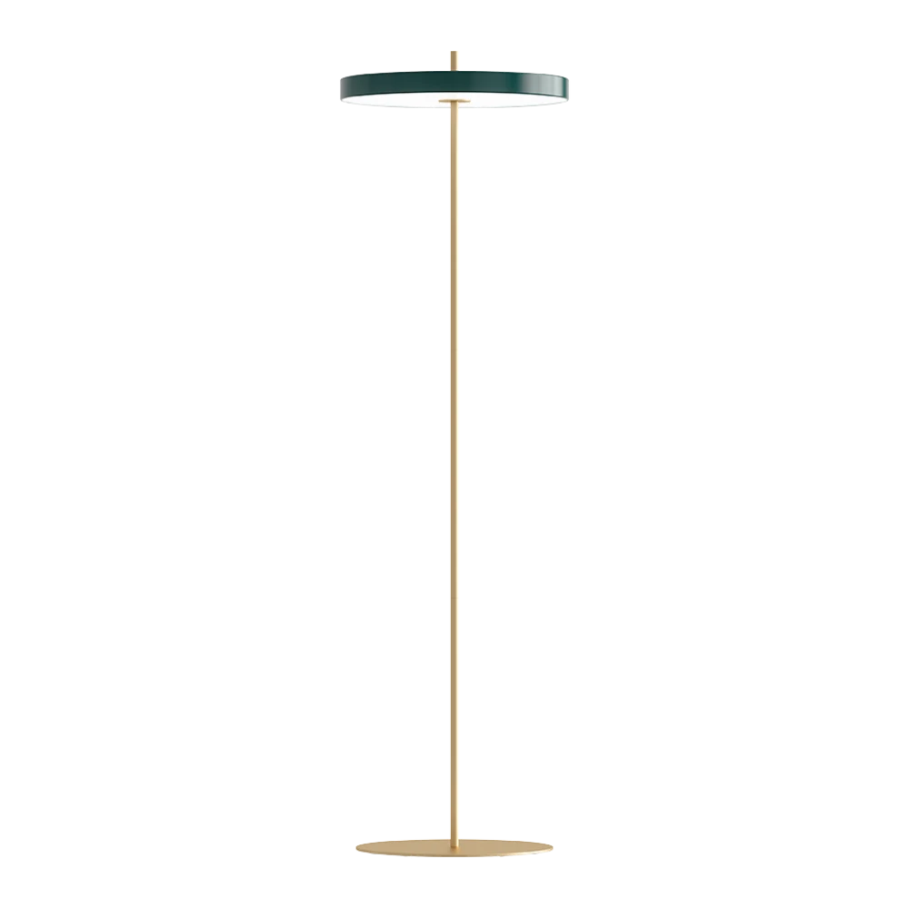LED Φωτιστικό Δαπέδου Asteria Floor Forest Green 24W Dimmable by UMAGE