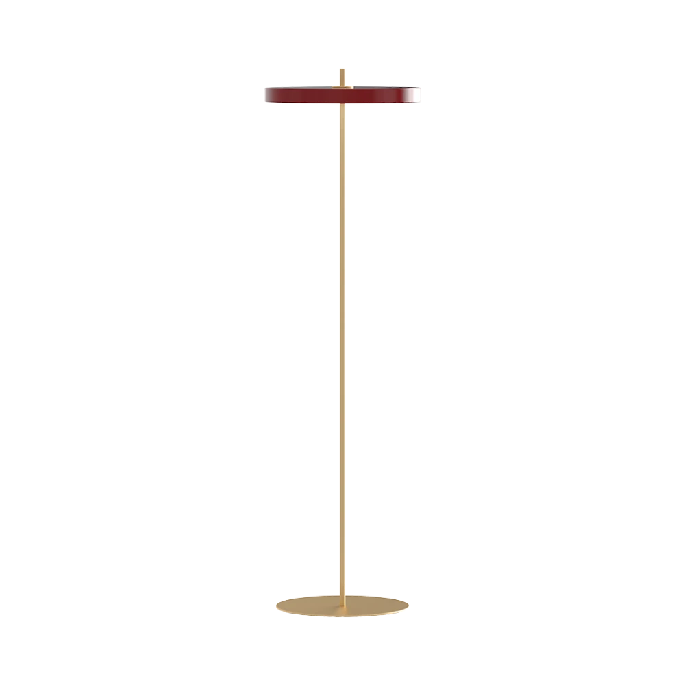 LED Φωτιστικό Δαπέδου Asteria Floor Ruby Red 24W Dimmable by UMAGE