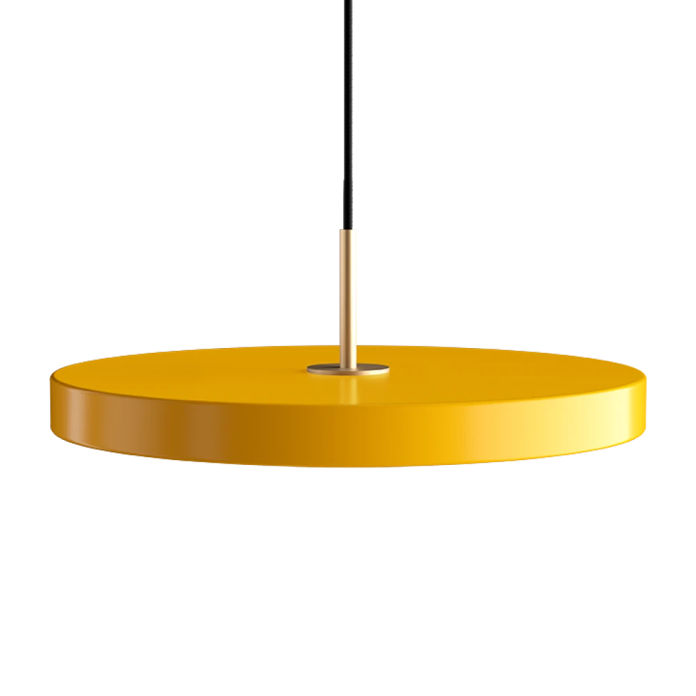 Κρεμαστό Φωτιστικό LED Dimmable Asteria Saffron Yellow Medium G43cm by UMAGE