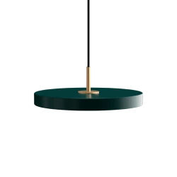 Κρεμαστό Φωτιστικό LED Asteria Mini Forest Green 14W Φ31cm Dimmable by UMAGE