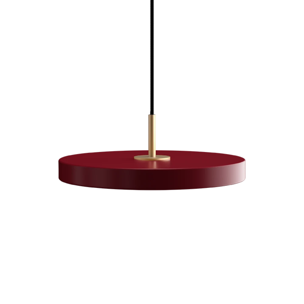 Κρεμαστό Φωτιστικό LED Asteria Mini Ruby Red 14W Φ31cm Dimmable by UMAGE