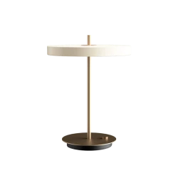 LED Πορτατίφ Asteria Table Pearl White 13W Φ31cm Dimmable by UMAGE