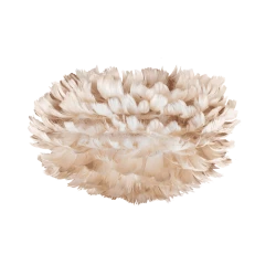 Φωτιστικό με Πούπουλο EOS Mini Light Brown Φ35 by UMAGE