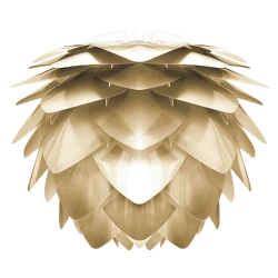 Κουκουνάρα SILVIA Medium Brushed Brass Φ50 by UMAGE