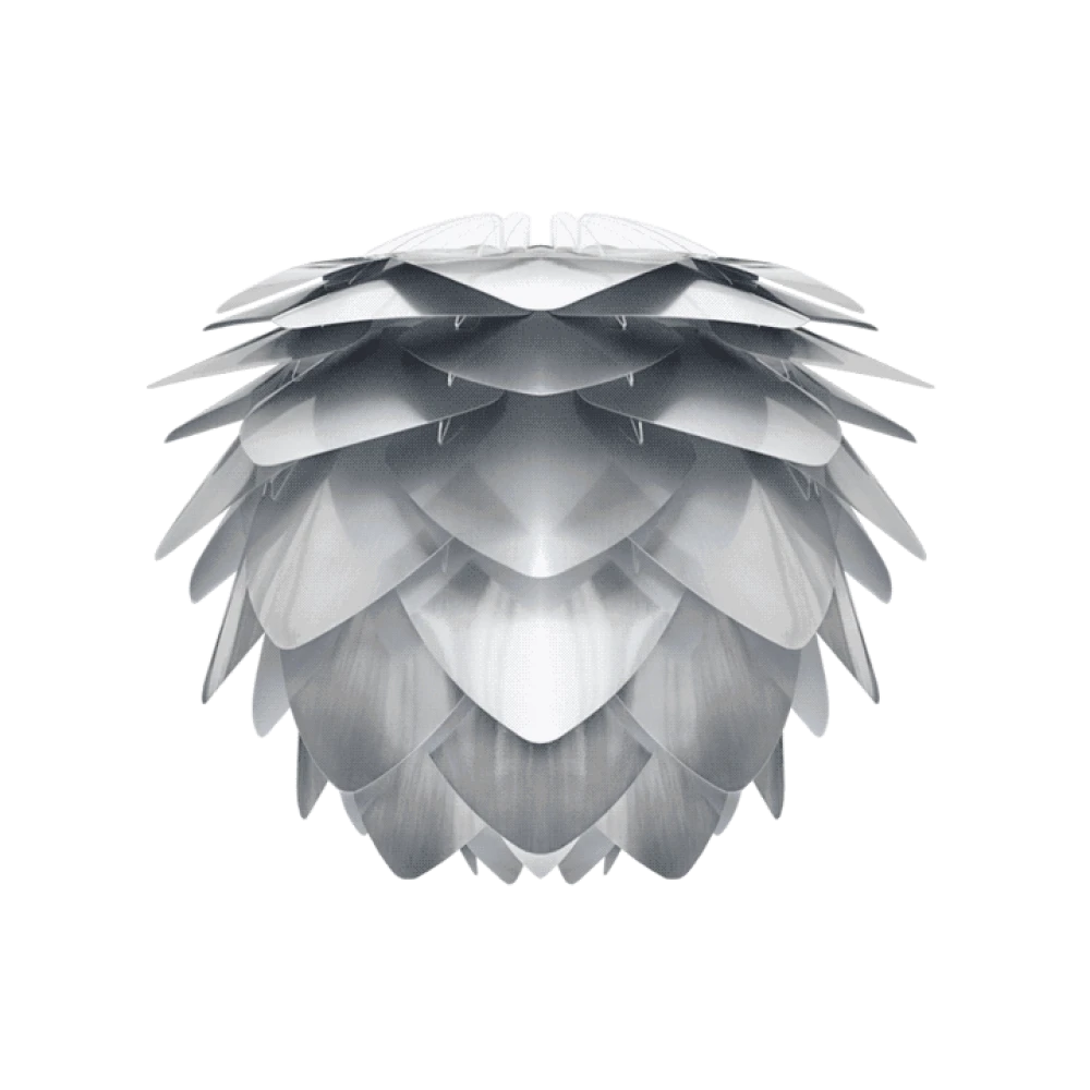 Κουκουνάρα Silvia Mini Ασημί Φ32 UMAGE