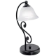 Επιτραπέζιο Φωτιστικό Μαύρο Με Γυαλί Alabaster 1 x E14 40W MURCIA Eglo