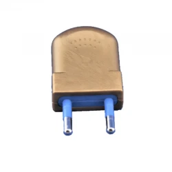 Φις αρσενικό 2P 10Α ευθείας χρυσό AZZURA ARDITI