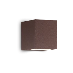 Απλίκα Αλουμινίου Εξωτερικού Χώρου Σε Καφέ Χρώμα 1 x 15W G9 UP AP1 IDEAL LUX