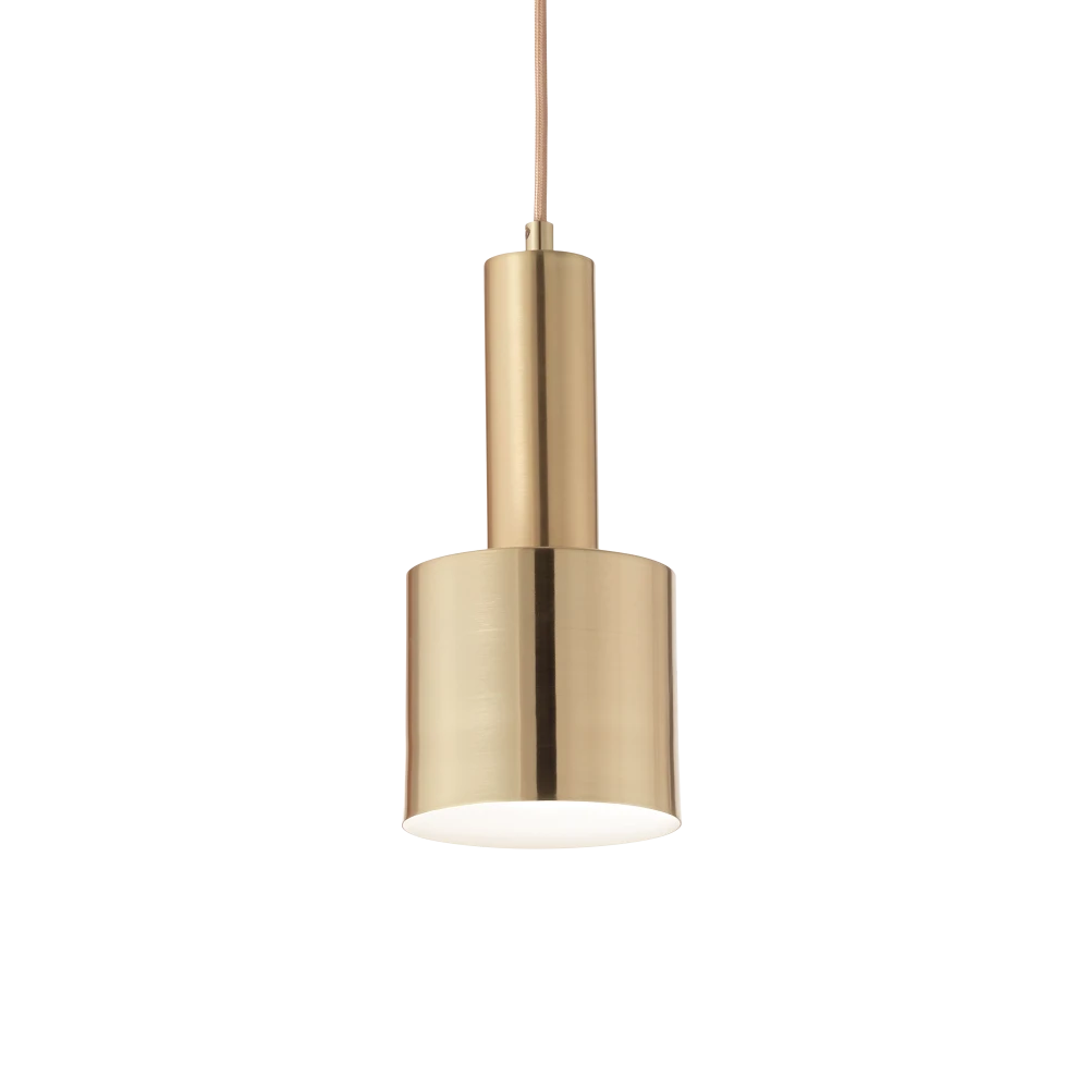 Φωτιστικό Οροφής Μονόφωτο Μεταλλικό Σε Οξυντέ Χρώμα Ø12cm 1x E27 60W Holly - IDEAL LUX