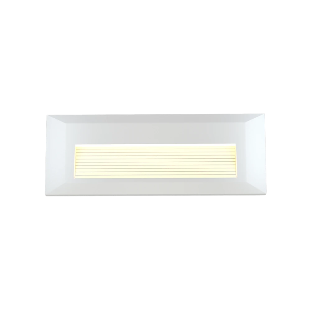Mono LED 3W 3CCT Απλίκα Εξωτερικού Χώρου Λευκό IP65 D:22cmx2.8cm  - it-Lighting