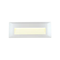 Mono LED 3W 3CCT Απλίκα Εξωτερικού Χώρου Λευκό IP65 D:22cmx2.8cm  - it-Lighting