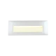 Mono LED 3W 3CCT Απλίκα Εξωτερικού Χώρου Λευκό IP65 D:22cmx2.8cm  - it-Lighting