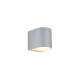 Powell 1xGU10 Απλίκα Up or Down Εξωτερικού Χώρου Γκρι IP54 D:9x8cm - it-Lighting