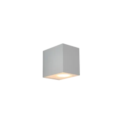 Norman 1xGU10 Απλίκα Εξωτερικού Χώρου Up ή Down Γκρι IP54 D:8cmx7cm - it-Lighting
