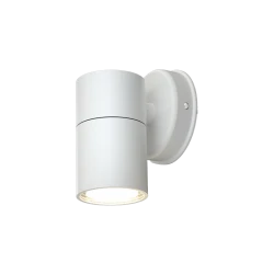 Eklutna 1xGU10 Απλίκα Εξωτερικού Χώρου Λευκό IP44 D:11.3cm x11.3cm - it-Lighting