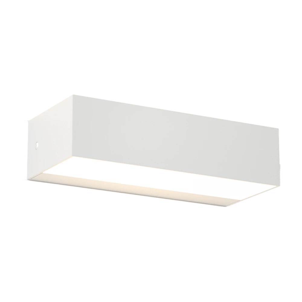 Martin LED 9W 3CCT Απλίκα Εξωτερικού Χώρου Up-Down IP65 Λευκή D17cm x 4.6cm - it-Lighting