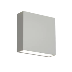 Yellowstone LED 4W 3000K Απλίκα Up-Down Adjustable Εξωτερικού Χώρου Λευκό IP65 D:12x12cm - it-Lighting
